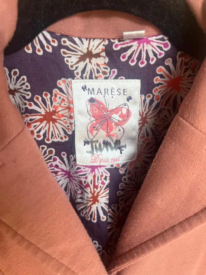 Blazer veste Marese rose - photo numéro 6