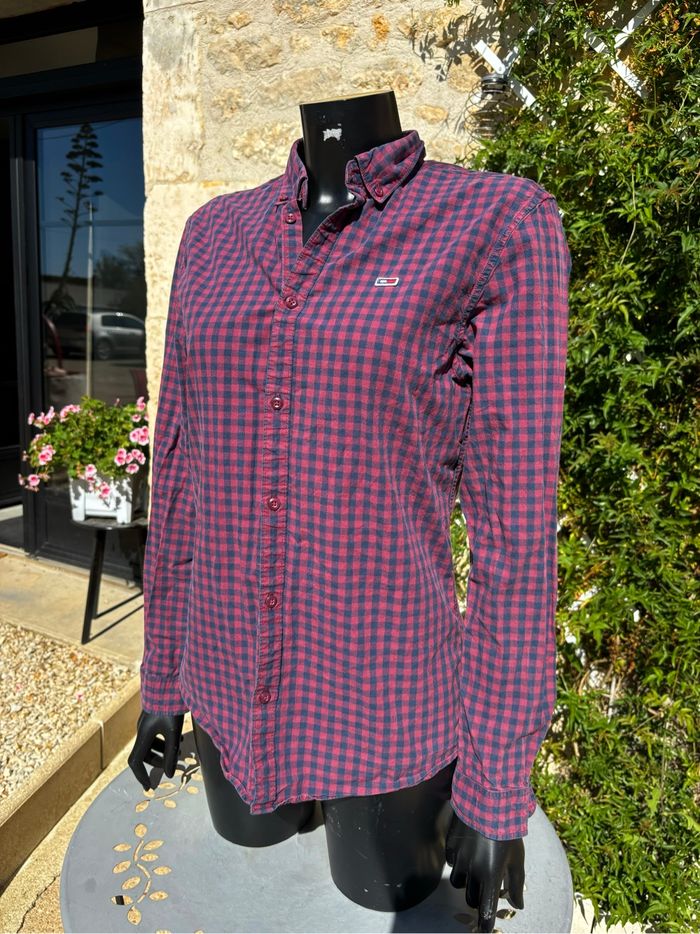 Chemise Tommy Hilfiger Slim Fit à carreaux - Taille S - photo numéro 3