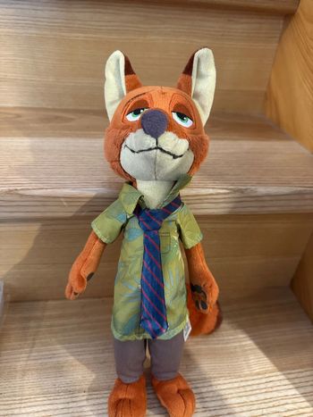 Peluche Disney renard zootopie