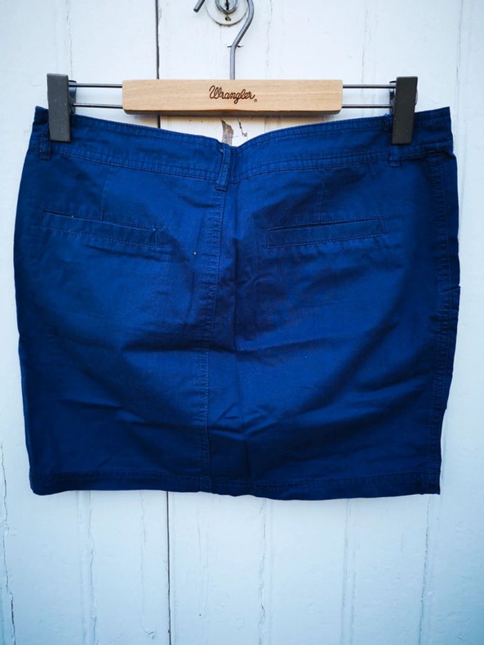 Jupe courte bleu marine Amisu - photo numéro 2
