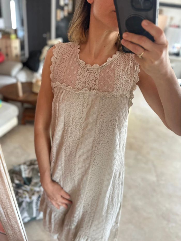 Robe bohème dentelle - photo numéro 4