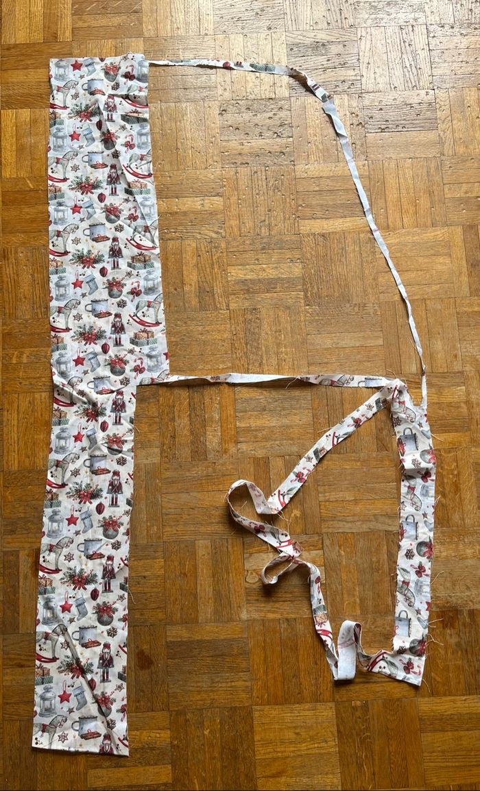 Chute de tissu imprimé casses noisettes - photo numéro 4