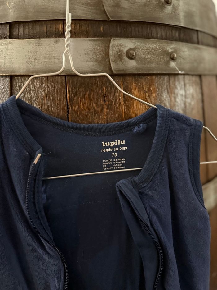 Gigoteuse bleu marine  70cm - photo numéro 2