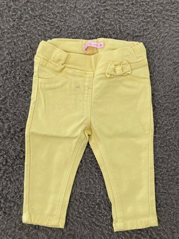 Jean jaune 6 mois