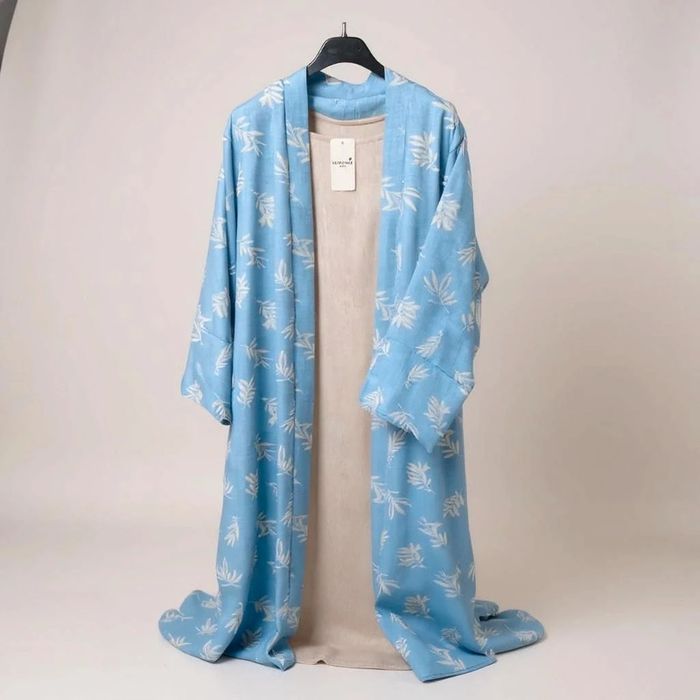 Robe longue avec kimono 2 pièces