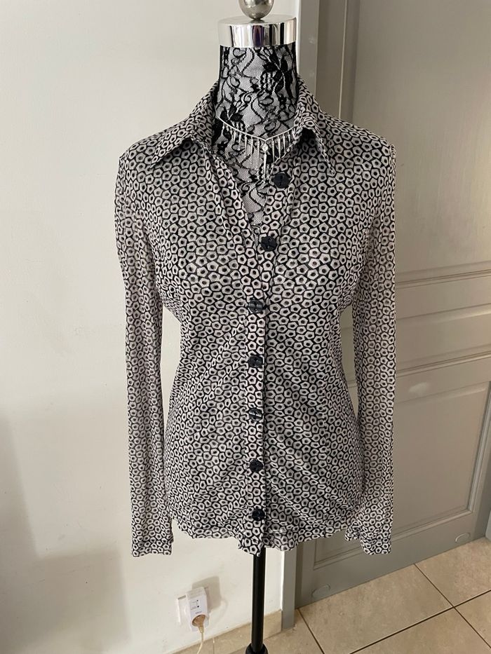 Chemise transparente