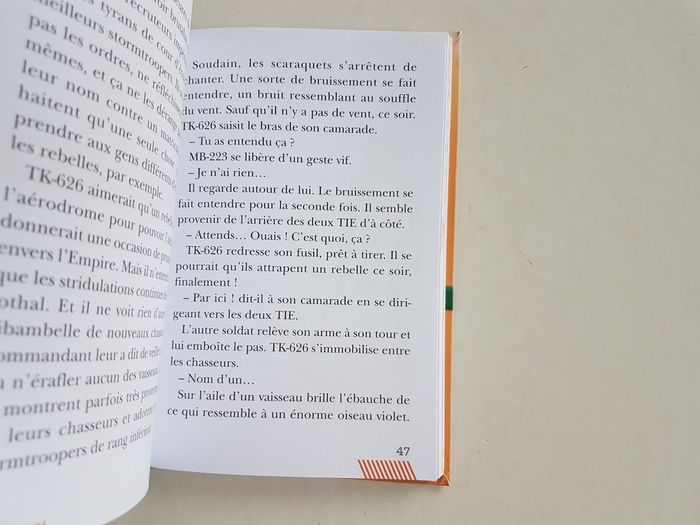 Livre Star Wars Rebels L'Étincelle Rebelle La Bibliothèque Verte 2 - photo numéro 3