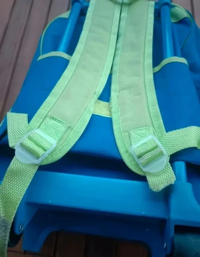 Cartable à roulettes toy story , buzz l'éclair et woody - photo numéro 3
