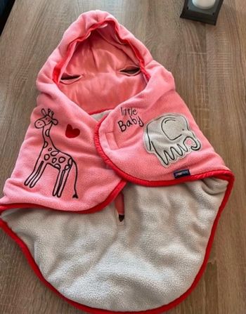 Très belle couverture pour rajouter dans le cosy 🥰 animaux