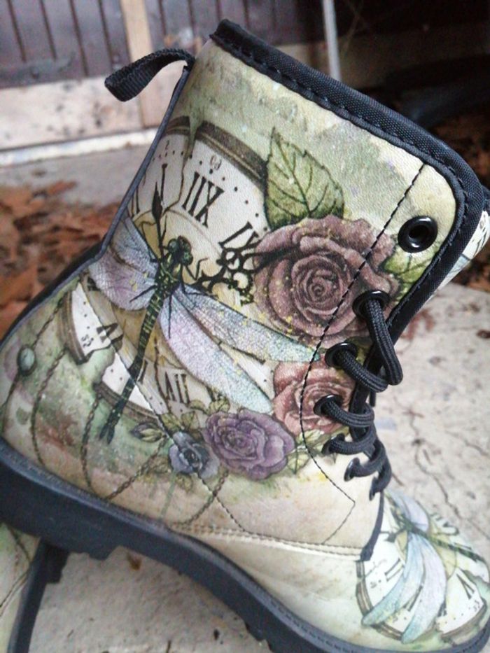 Jolie bottines libellules