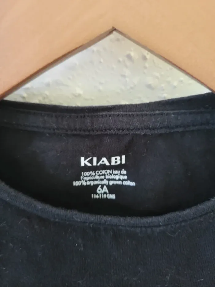 Lot de 2 tee-shirts à manches longues fille 👧 6 ans - photo numéro 4