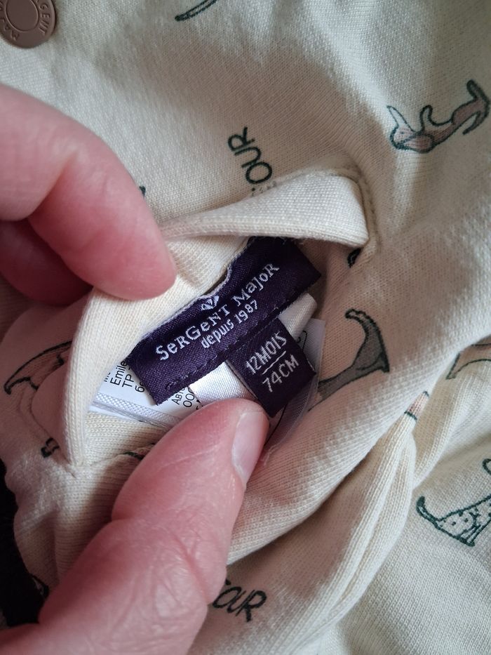 Veste réversible Sergent Major 12 mois - photo numéro 3