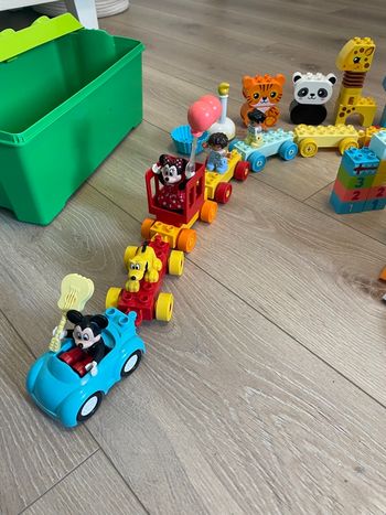 Lego enfant train d’anniversaire Mickey