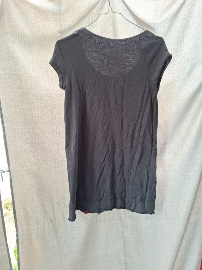 Haut manches courtes gris S edc - photo numéro 2