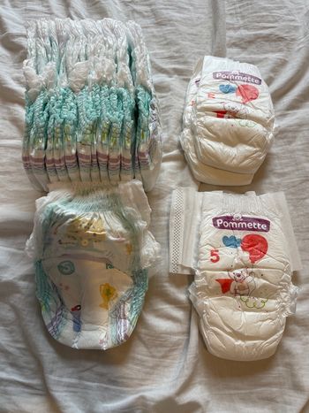 Lot de 16 couches TAILLE 5