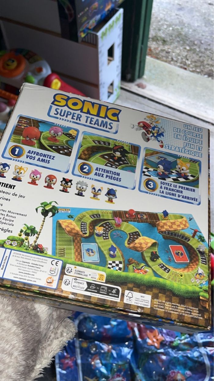Jeux de société sonic - photo numéro 2