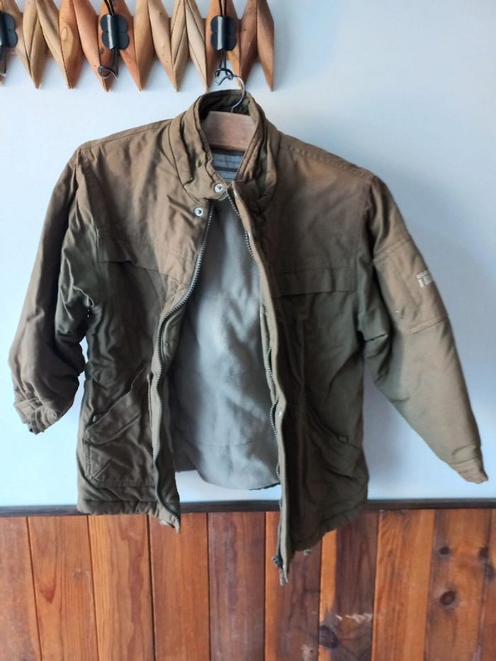 Veste kaki/marron 8ans - photo numéro 2