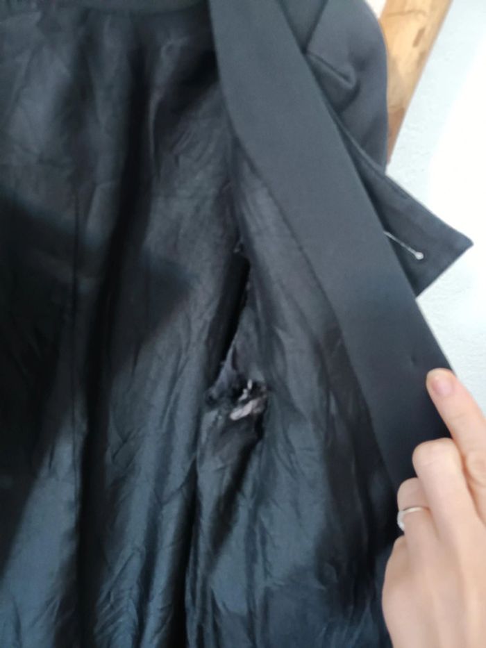 Veste blazer noire Zara taille S - photo numéro 5