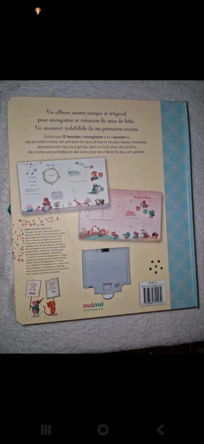 Livre souvenir bébé - photo numéro 2