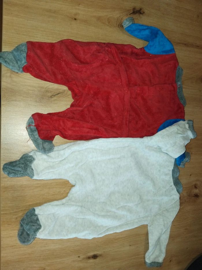 Lots 2 pyjamas  1mois - photo numéro 2