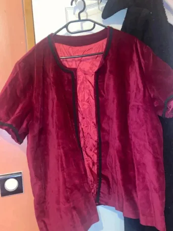 Veste femme vintage velour années 90