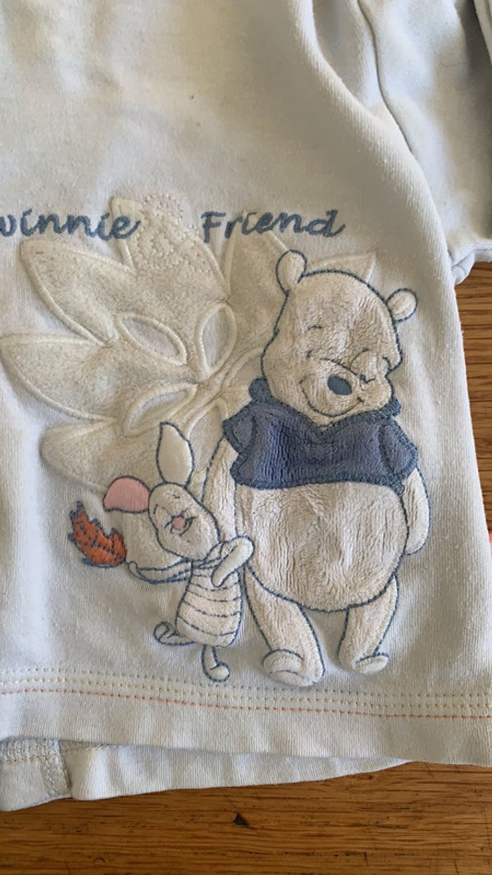 Ensemble Winnie bleu ciel 3 mois - photo numéro 4