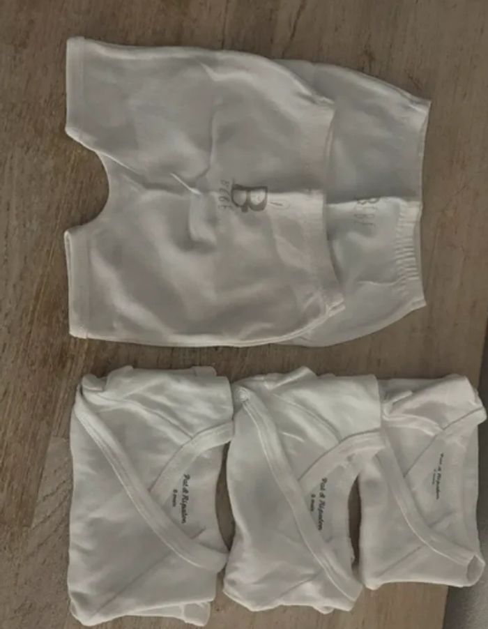 Lot naissance manches courtes
