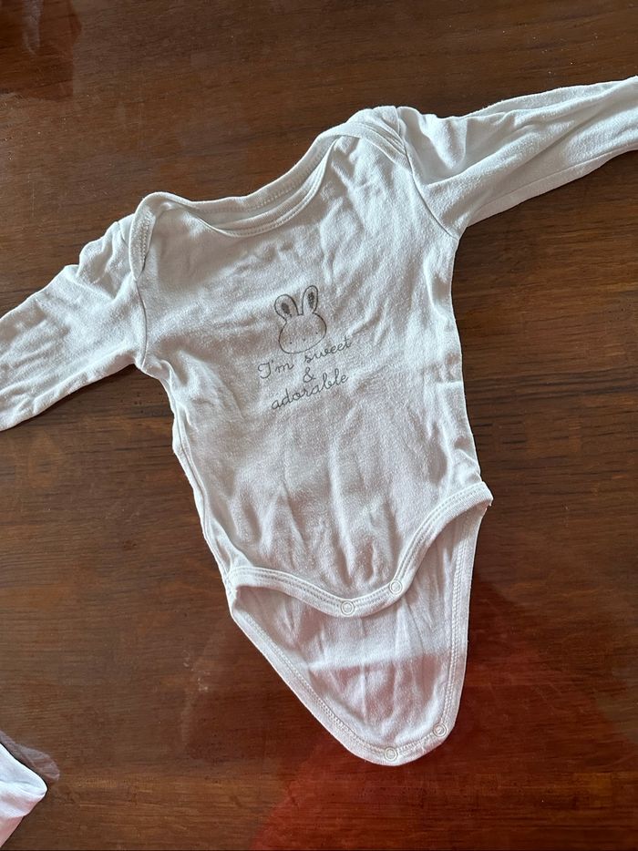 Lot body manches longues bébé 3 mois - photo numéro 4