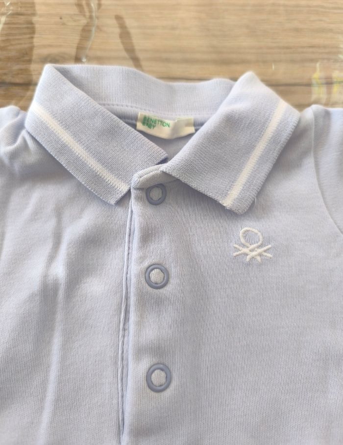 Body polo Benetton - photo numéro 3