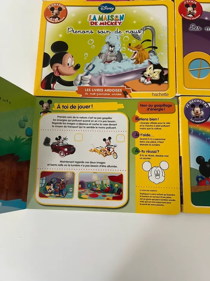 Les livres ardoises Mickey - photo numéro 4