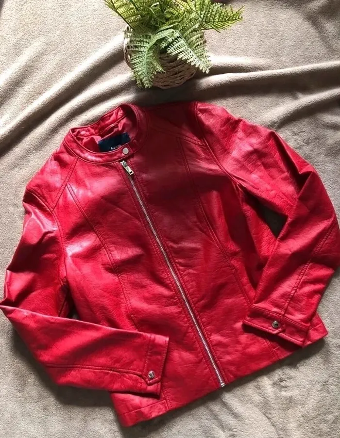 Veste femme rouge Kiabi