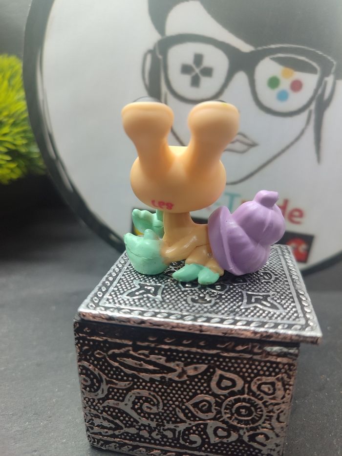 Lps001033 My Littlest Petshop Lps Pet Shop Authentic Hermit Crab Bernard 1042 - photo numéro 2