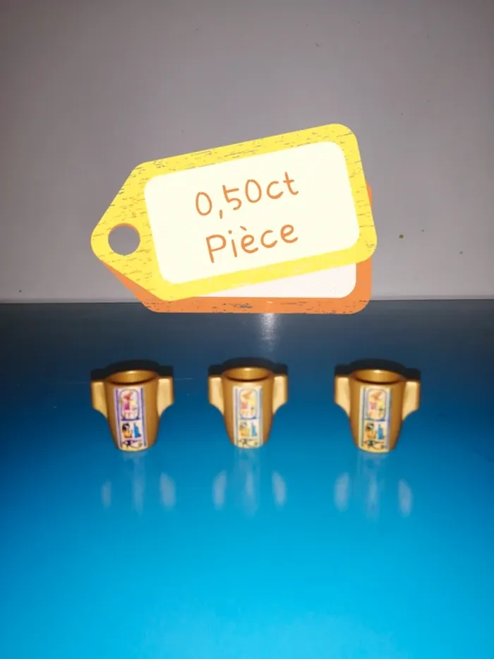 Thème* pièce détachée / urne - pyramide - momie - buste - drapeau - photo numéro 8