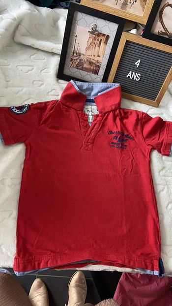 Polo 3/4 ans manche courte
