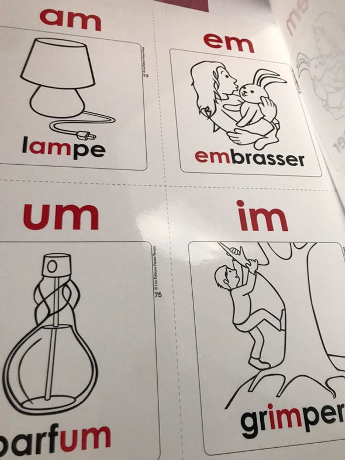 Matériel pour les enfants autistes - Apprentissage de la lecture - photo numéro 6
