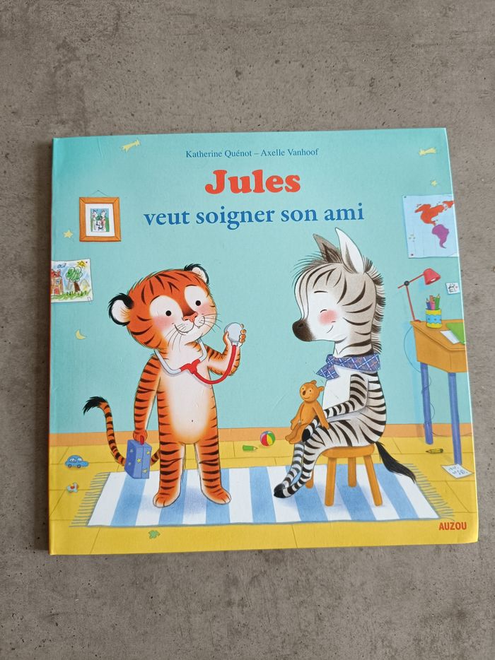 Livre Jules veut soigner son ami