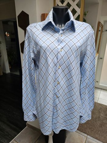 Zara chemise longue bleu taille 44