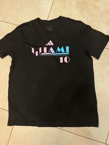 TEE shirt Adidas Miami 10 taille L