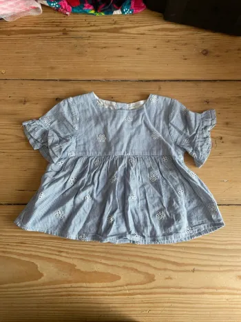 Blouse Zara 6-9 mois