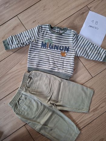 Ensemble 18 mois garçon 