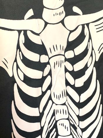 Déguisement enfant combinaison squelette Halloween T7-10ans