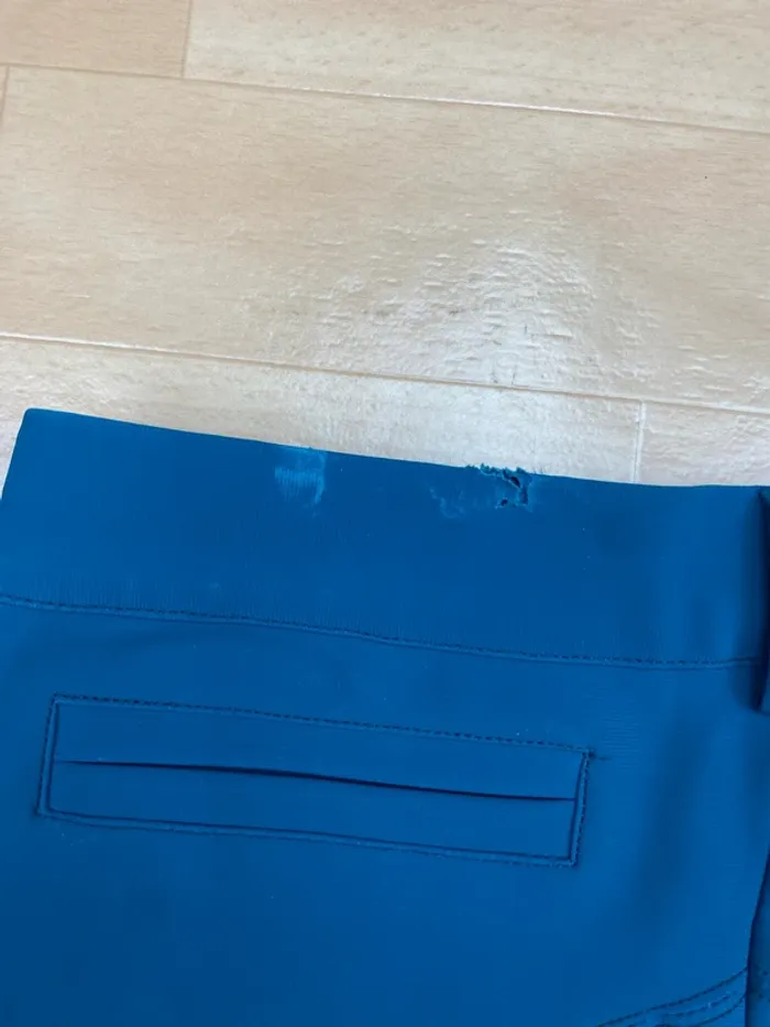 Pantalon d’équitation Mr Castle – Bleu – Taille 34 - photo numéro 7