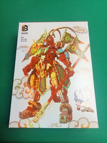 Figurine mega blocks style gundam samourai 1012 pieces neuve