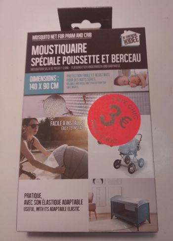 Moustique compatibles lit/poussette