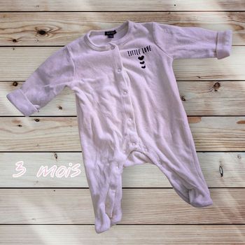 💗👶 Pyjama velours Kiabi 👶💗