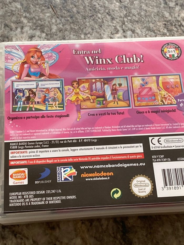 winx la magica festa delle Fate ds - photo numéro 4