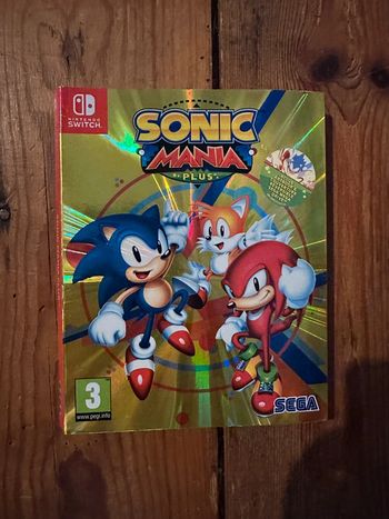 NEUF sous blister Jeu vidéo Nintendo Switch Sega coffret Sonic Mania Plus