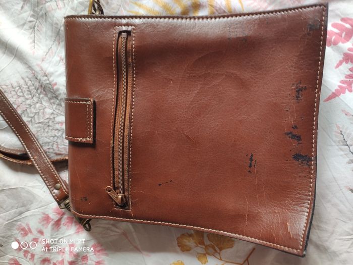 Sacoche cuir - photo numéro 2