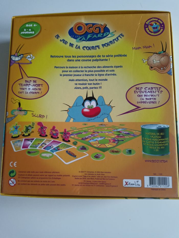 Oggy et les cafards le jeu de la course poursuite - photo numéro 2