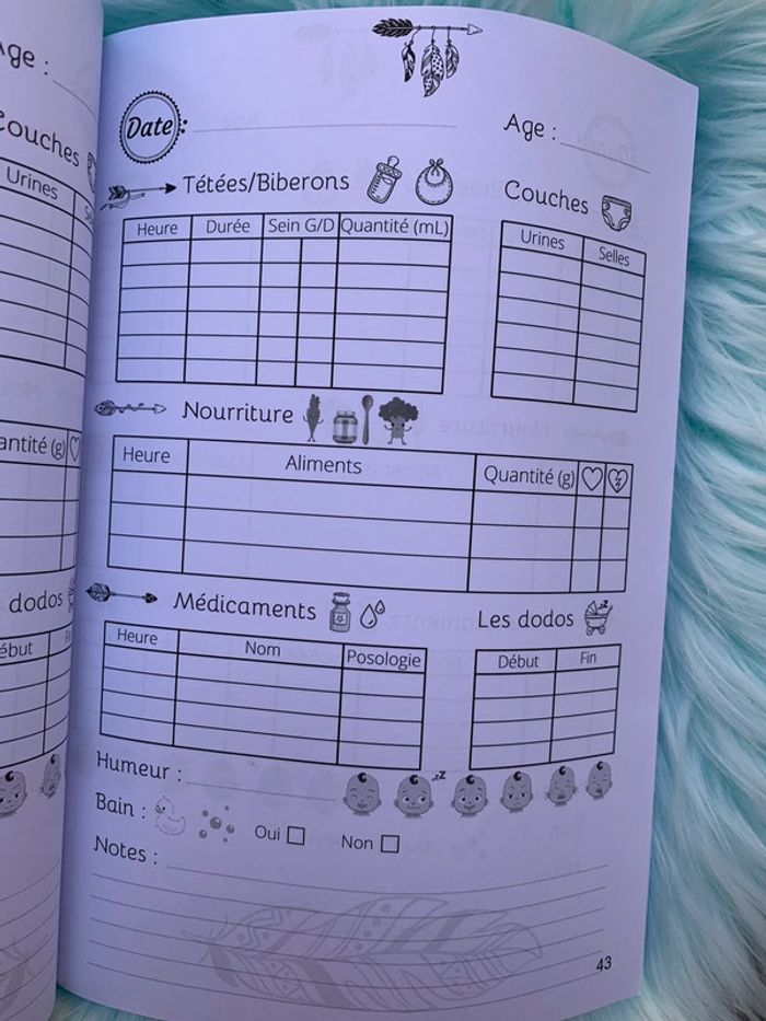 Livre carnet de suivi bébé - photo numéro 3